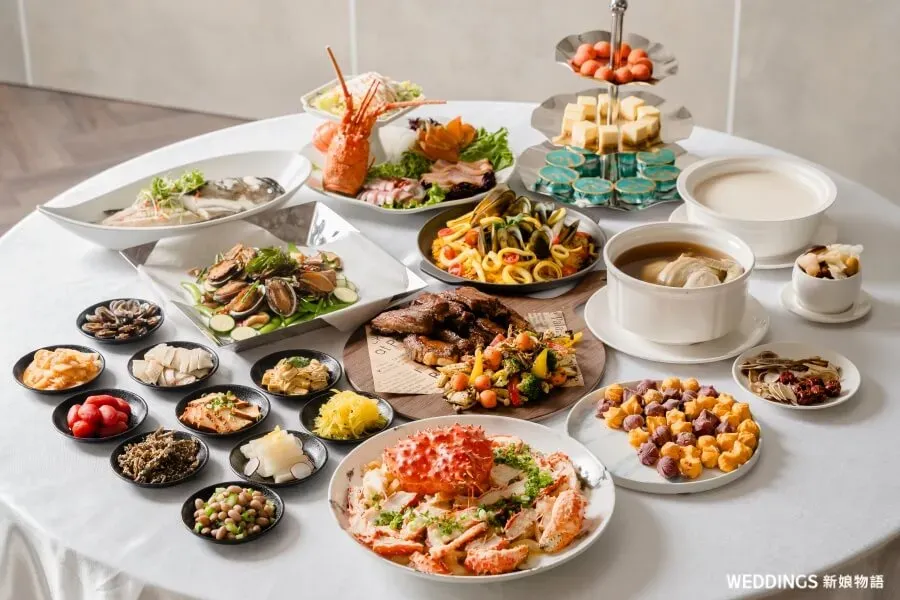 已關|台中婚宴試菜 ,圓觀 Palazzo Colonna:私人美術館級空間、五星飯店主廚團隊,體驗極致奢華尊寵的婚禮饗宴