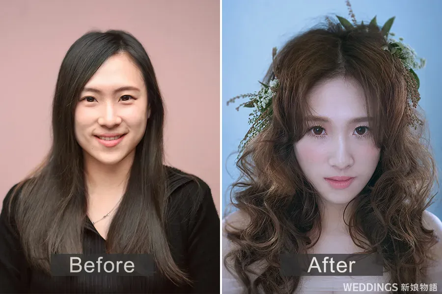 找新秘必讀－線上試妝實測，妝前妝後差異超驚人！