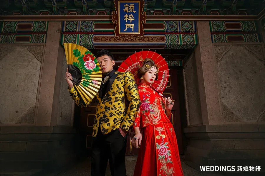 風格婚紗照:許麻瓜化身優雅女神登場,拍出東西合璧的婚紗照風格