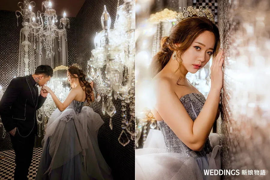 風格婚紗照:許麻瓜化身優雅女神登場,拍出東西合璧的婚紗照風格
